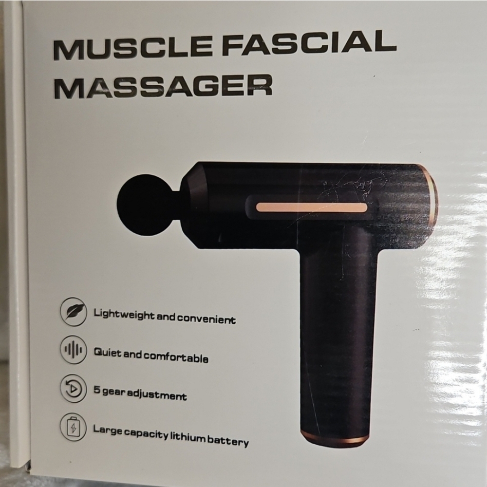 Massage Gun~ Deep Tissue Portable Massage Gun with Attachments~NEW - Picture 7 of 11